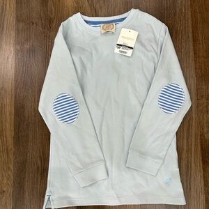 NWT The Beaufort Bonnet Company Light Blue Kids Sweater